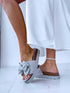"BOUTIQUE" 3886 slippers - gray